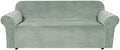 H.VERSAILTEX 1 Peice Stretch Velvet Sofa Covers by HVERSAILTEX