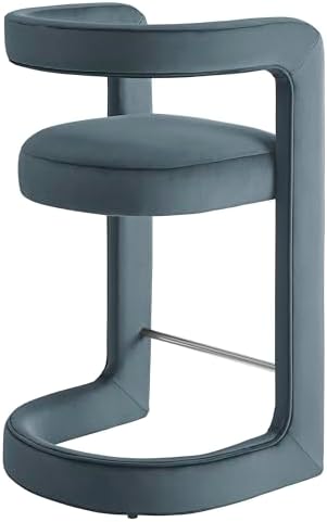Modway Winslow Performance Velvet Counter Stool - Image 7