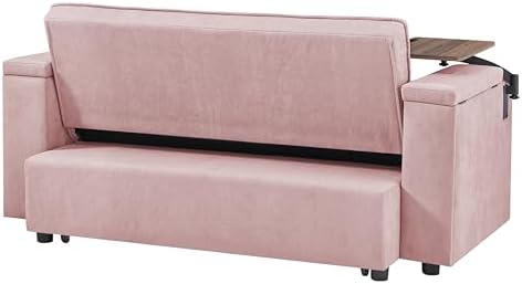hansones ​66" Multi-Functional Pull-Out Sofa Bed - Image 7