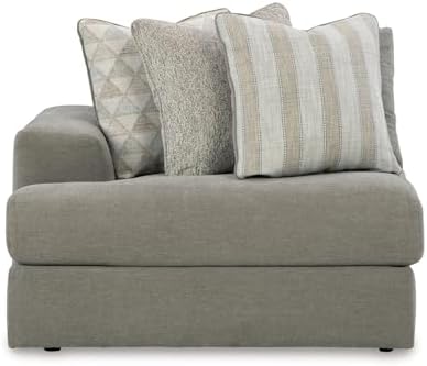 Signature Design by Ashley 4-Piece Modular Sectional Sofa, Ash Gray - Image 6