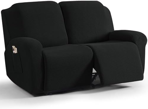 TAOCOCO Oversized Stretch Loveseat Recliner Covers 6 Piece by TAOCOCO