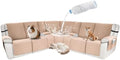 Waterproof Sectional Reclining Couch Covers L Shaped Recliner Sectional Sofa by ROFASVCO