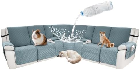 Waterproof Sectional Reclining Couch Covers L Shaped Recliner Sectional Sofa by ROFASVCO