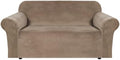 H.VERSAILTEX Stretch Velvet Loveseat Covers by HVERSAILTEX