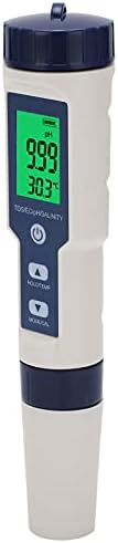 Professional Water Quality Tester, 5-in-1 Digital TDS pH EC Salt Temp Meter - Image 2
