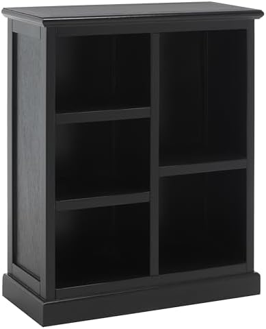 SAFAVIEH Maralah Wood Book Shelf, 30.1" Farmhouse Black AMH6634D - Image 6