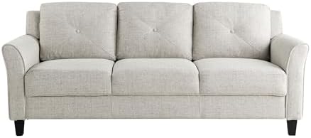 Studio Living Harrington 80.3" Sofa, Transitional Modern, Pocket Coil Comfort - Image 2