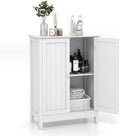 COSTWAY Bathroom Storage Cabinet, Freestanding Bathroom Organizers by COSTWAY
