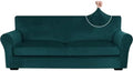 XINEAGE 3-Piece Velvet Sofa Cover, Couch Covers by XINEAGE