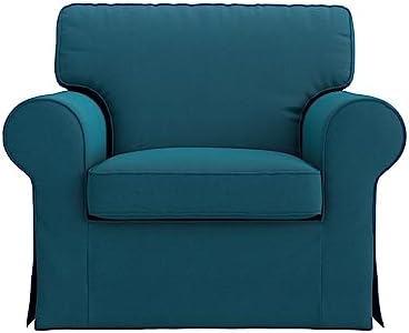 MASTERS OF COVERS Ektorp Armchair Cover by MASTERSOFCOVERS