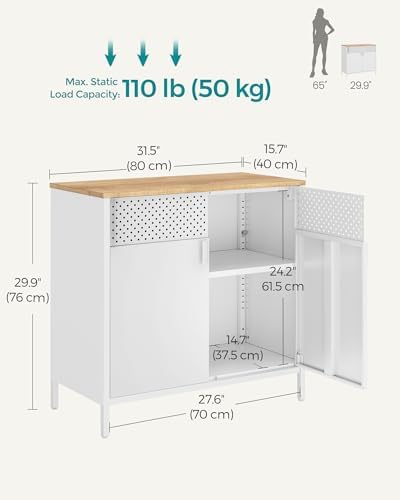 SONGMICS Storage Cabinet, Sideboard - Image 3