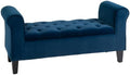 HOMCOM Button-Tufted Storage Ottoman Bench by HOMCOM