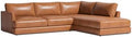 Valencia Serena 108" Full Leather Sectional Sofa by ValenciaTheaterSeatingFurniture
