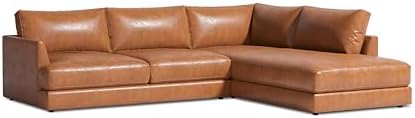Valencia Serena 108" Full Leather Sectional Sofa by ValenciaTheaterSeatingFurniture