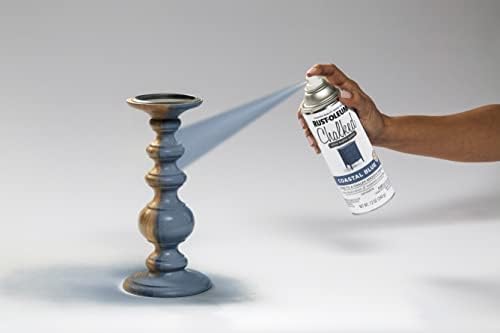 Rust-Oleum Chalked All-in-One Ultra Matte Coastal Blue Spray Paint - Image 5