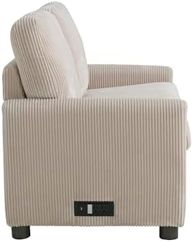 Serta® Darnold 53.5" Pull-Out Sleeper Loveseat, Twin Size, Dreamcoil® Comfort - Image 6