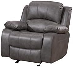 Betsy Furniture 2PC Faux Leather Reclining Couch Set, Living Room Furniture Set - Image 3