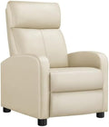 Yaheetech Recliner Chair with 3 Adjustable Angles Living Room Chairs Beige by Yaheetech