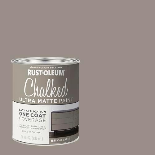 Rust-Oleum Chalked All-in-One Ultra Matte Oat Latte Spray Paint - Image 2