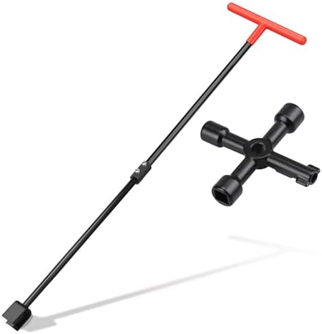 Manalete 32" Water Meter Key & Water Shut-Off Tool by Manelete