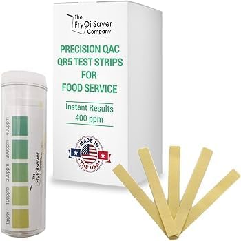 100 Pack Quat Sanitizer Test Strips by THEFRYOILSAVERCOMPANY