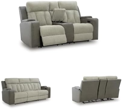 Signature Design by Ashley Power Reclining Loveseat - Image 7