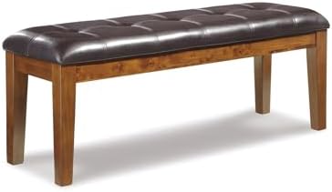 Signature Design by Ashley Ralene Tufted Upholstered Dining Room Bench by Unknown