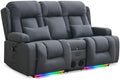 URRED Power Loveseat Recliner Sofa by URRED