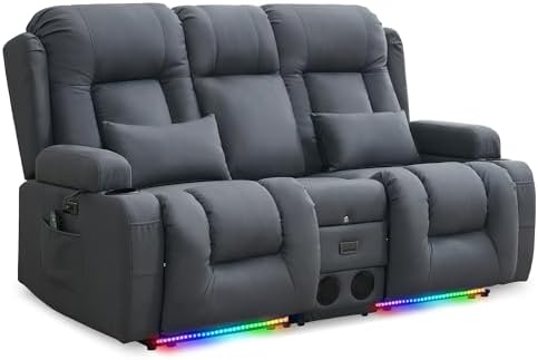 URRED Power Loveseat Recliner Sofa by URRED