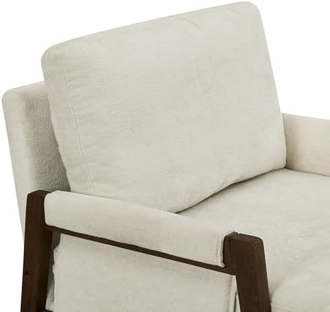 Roundhill Furniture Kelly Mid-Century Modern Accent Armchair - Image 6