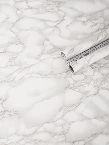Art3d 17.3"x200" Marble Paper Countertops by Art3d