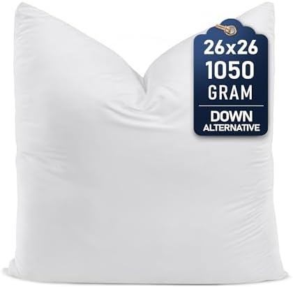 Utopia Bedding Throw Pillows, 26x26 Pillow Inserts by UTOPIABEDDING