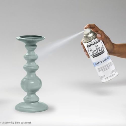 Rust-Oleum Chalked All-in-One Ultra Matte Matte Clear Spray Paint - Image 5