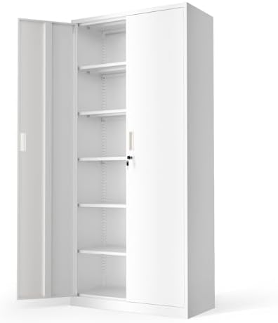 VINGLI Metal Garage Storage Cabinet by VINGLI