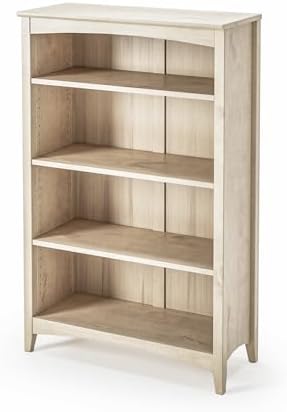 Camaflexi Shaker Style 4 Shelf Bookcase/Solid Wood / 48" High/Adjustable by Camaflexi