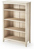 Camaflexi Shaker Style 4 Shelf Bookcase/Solid Wood / 48" High/Adjustable by Camaflexi