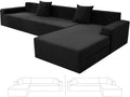 ZNSAYOTX Sectional Couch Covers, Stretch Jacquard Slipcovers by ZNSAYOTX
