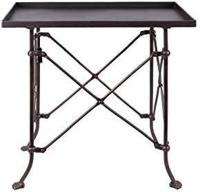 Creative Co-Op Vintage Rectangular Metal Side Table - Image 7