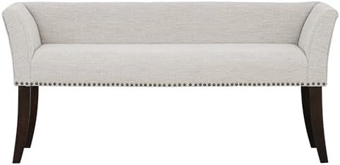 Madison Park Accent Bench for Living Room, Upholstered by MADISONPARK
