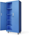 VINGLI Rolling Metal Storage Cabinet by VINGLI