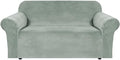 H.VERSAILTEX Stretch Velvet Loveseat Covers by HVERSAILTEX