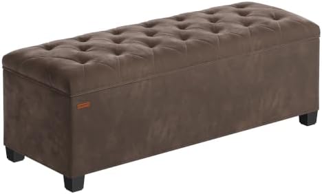 SONGMICS Storage Ottoman Bench, Foot Rest by SONGMICSbySONGMICSHOME