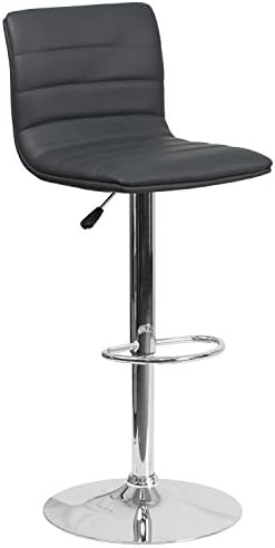 Flash Furniture Vinyl Swivel Adjustable Bar Stool - Image 3