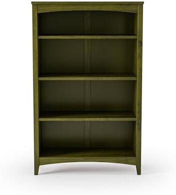 Camaflexi Shaker Style 4 Shelf Bookcase/Solid Wood / 48" High/Adjustable - Image 5