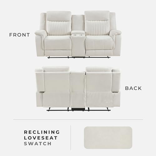 Lexicon 75" W Manual Double Reclining Loveseat - Image 6