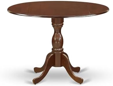 East West Furniture DMT-MAH-TP Dublin Kitchen Table by EastWestFurniture