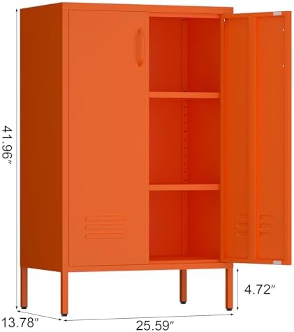 IRONFFICE Metal Storage Cabinets, Steel Locker - Image 3