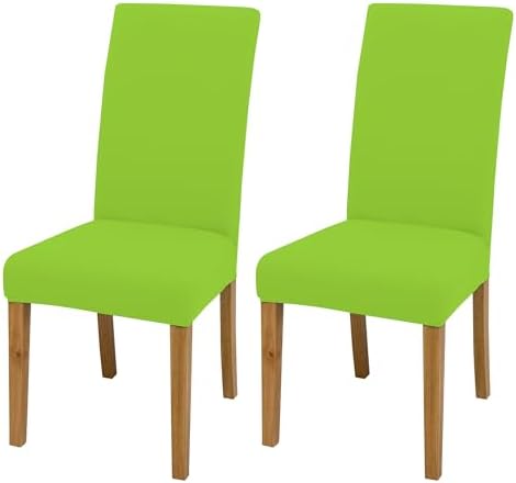 Dining Chair Covers, Stretch Seat Covers, Washable Furniture Protector by BIETYONE