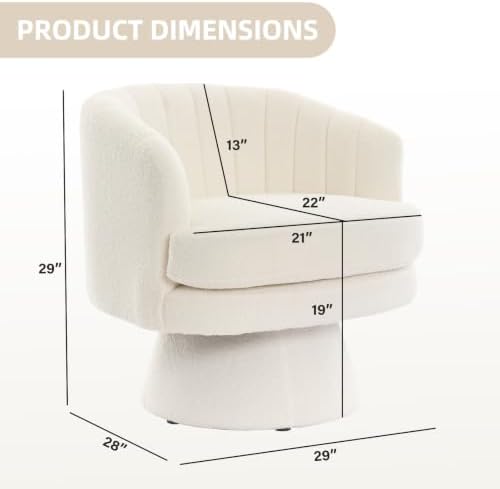 CANMOV Swivel Accent Chair - Image 2