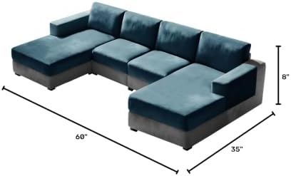 UNBBRRL Stretch Sofa Seat Cushion Cover - Image 2